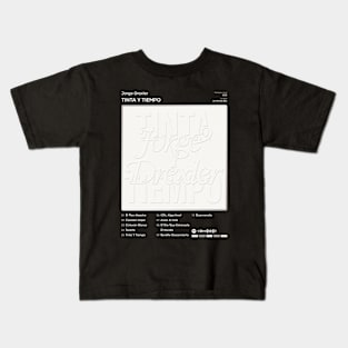 Jorge Drexler - Tinta y Tiempo Tracklist Album Kids T-Shirt